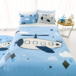 防塵蟎抗鼻敏單人四季被袋枕袋套裝 - Heli 直升機